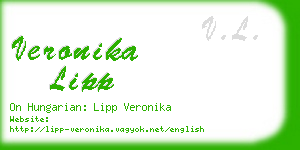 veronika lipp business card